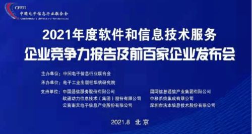 歷史性突破 區(qū)鎮(zhèn)這家企業(yè)成功入圍中國軟件百強(qiáng)，彰顯軟件研發(fā)及技術(shù)服務(wù)實(shí)力